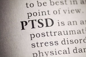 PTSD (post-traumatic stress disorder) dictionary definition.