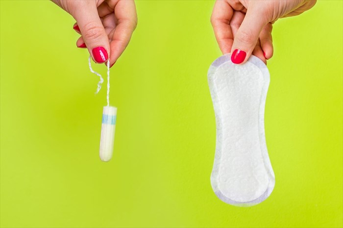 The of menstrual products