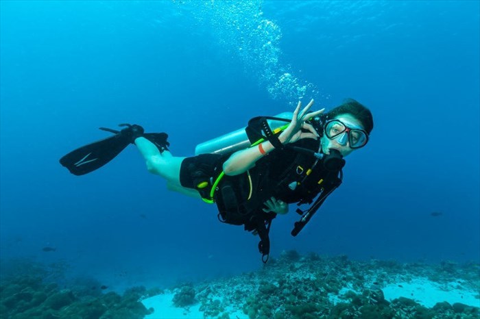 Scuba diving after an inner ear infection