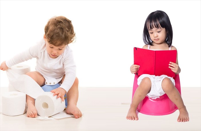 Potty training - boys vs girls